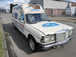 Mercedes W123 280 benzine ex. ziekenauto-ambulance (2)